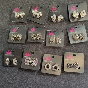 Paparazzi clip on earrings